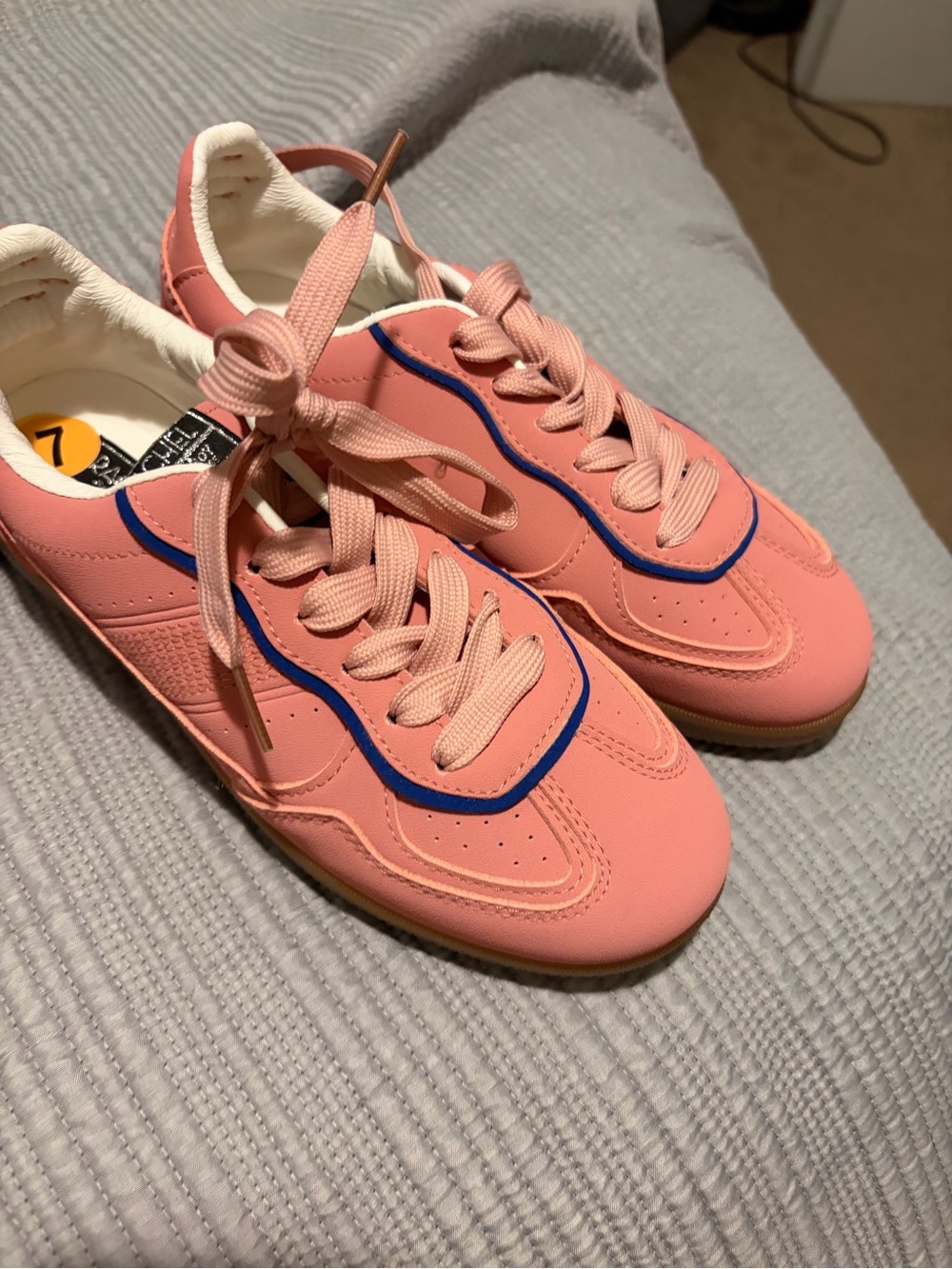 Women’s Pink Retro Casual Sneakers